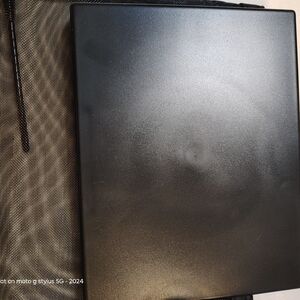 Black Laptop with Stylus